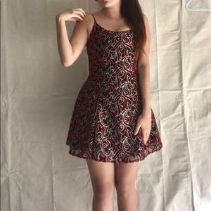 Vintage Red 80’s Party Dress